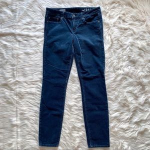 Gap Always Skinny Navy Corduroy Jeans